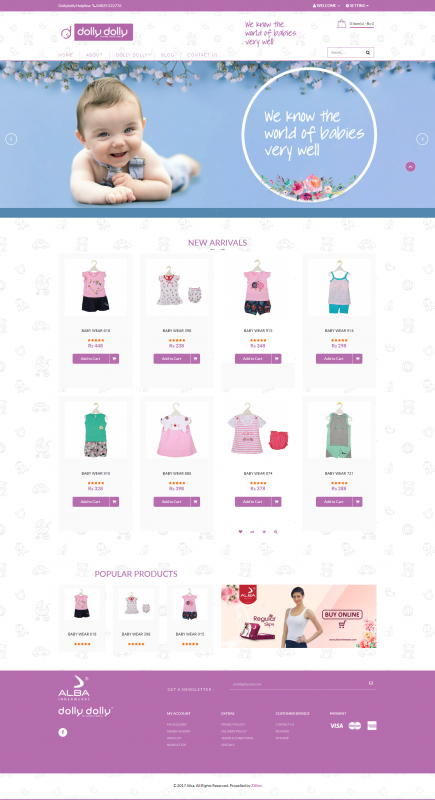 Zillion Info Solution Opencart Dolly Dolly Store