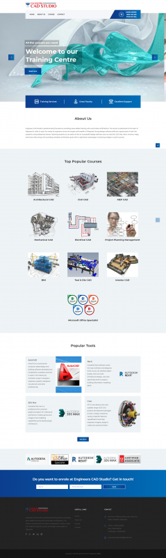 zillion static website Engineers CAD Studio